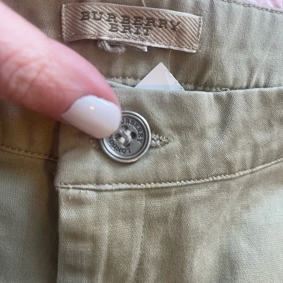 ($50) Burberry Brit Cropped Pants - Picture 5 of 11